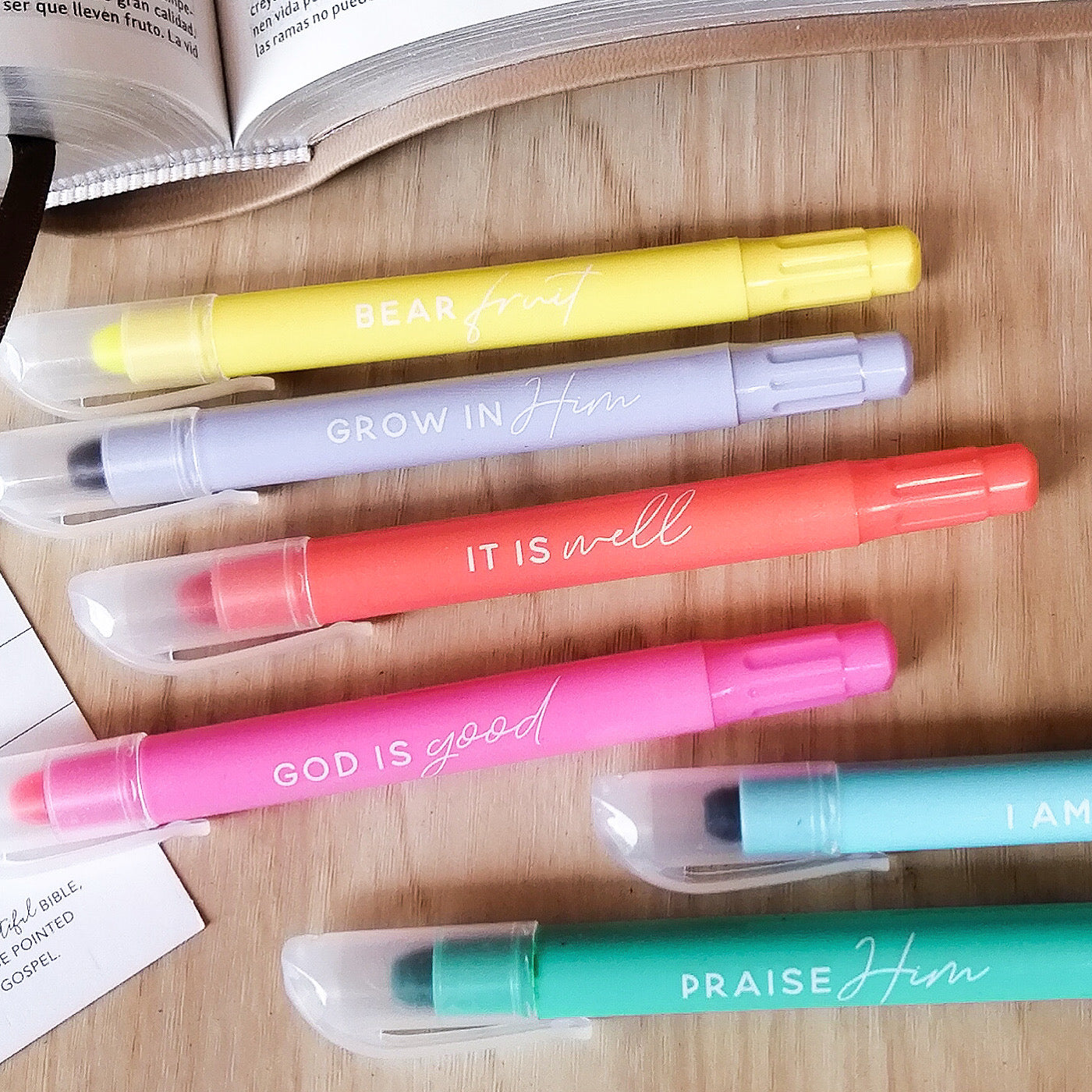 Resaltadores para Biblia