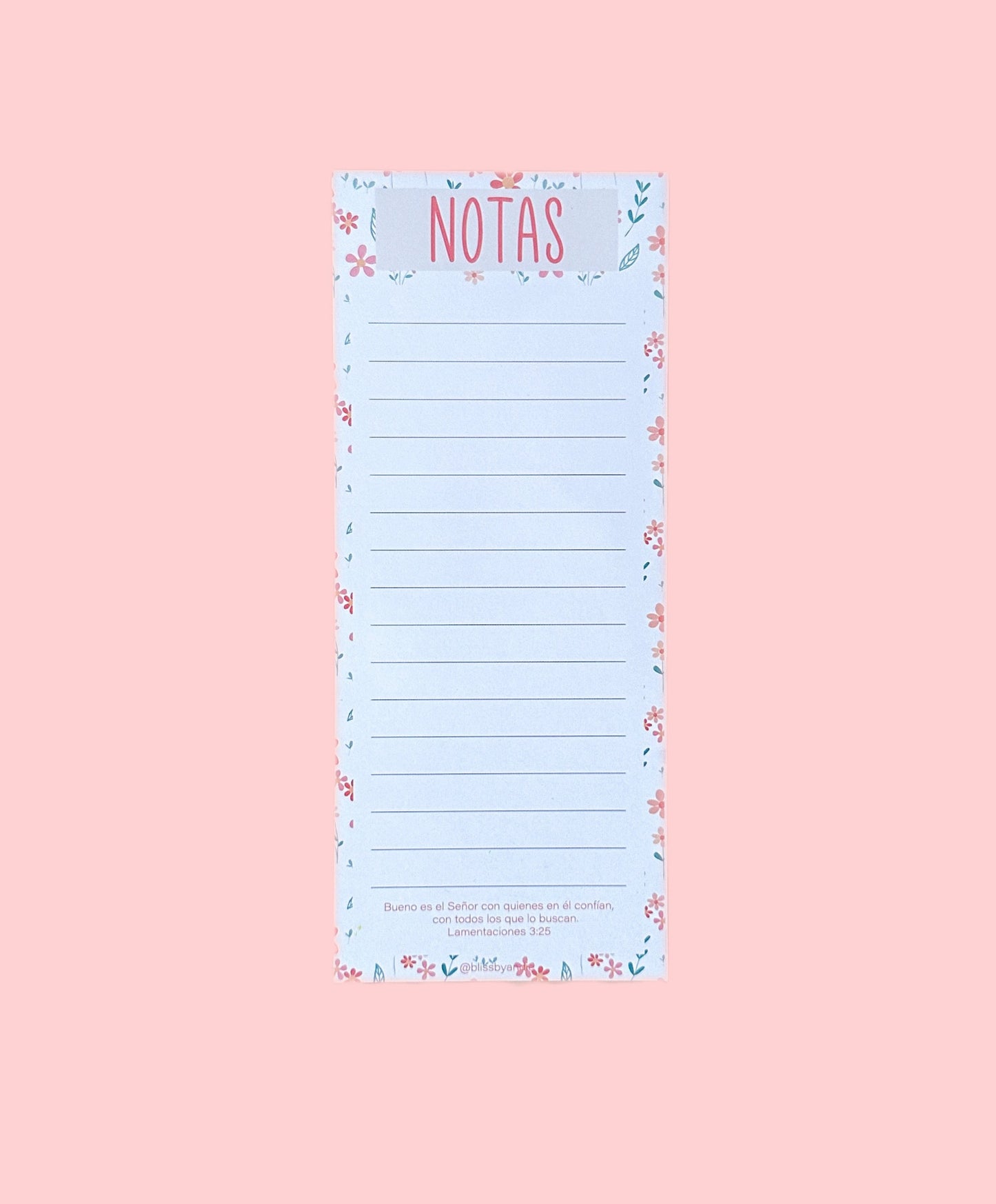 Block de Notas Gál. 6:9