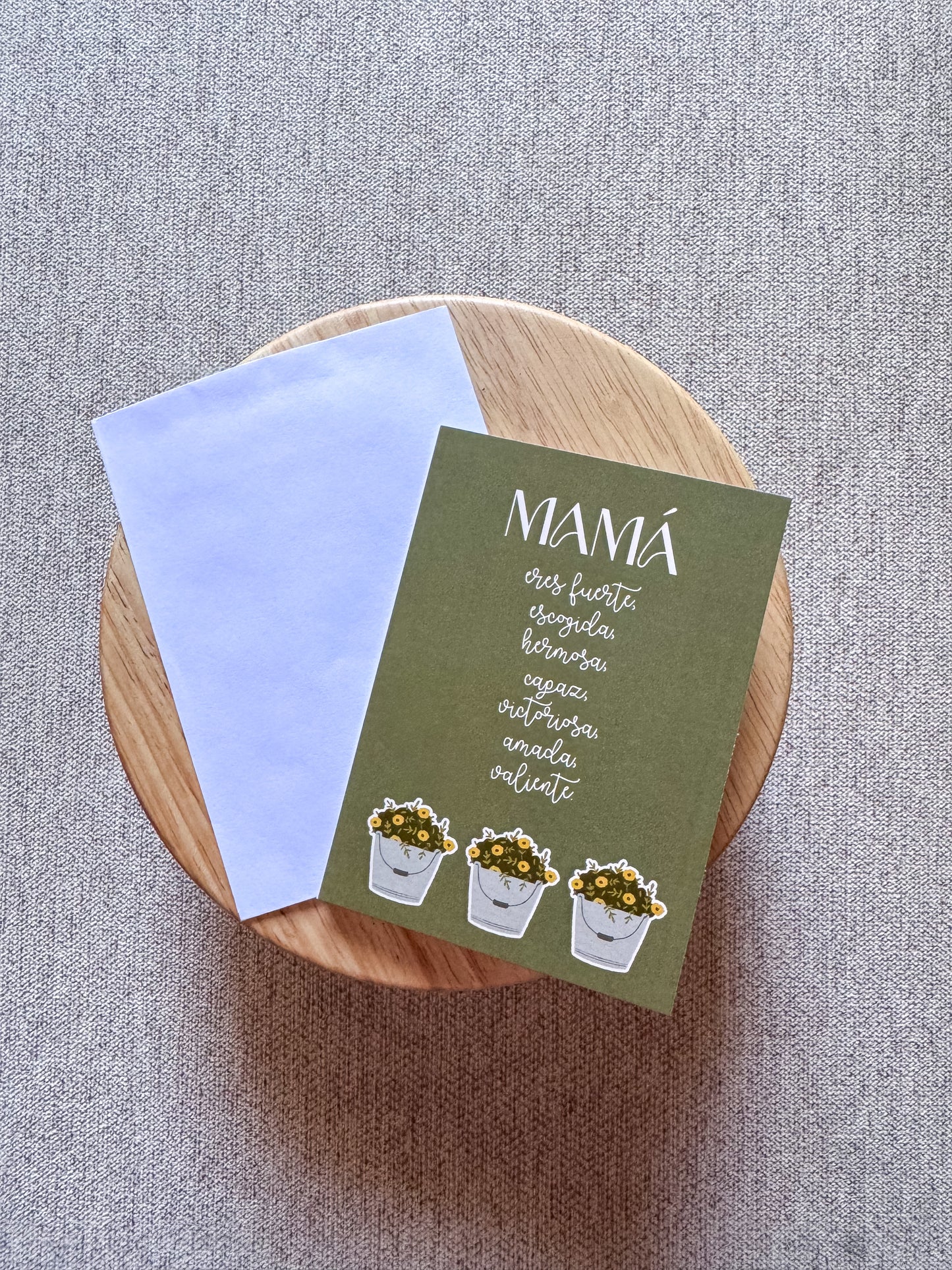 Tarjeta Mamá eres
