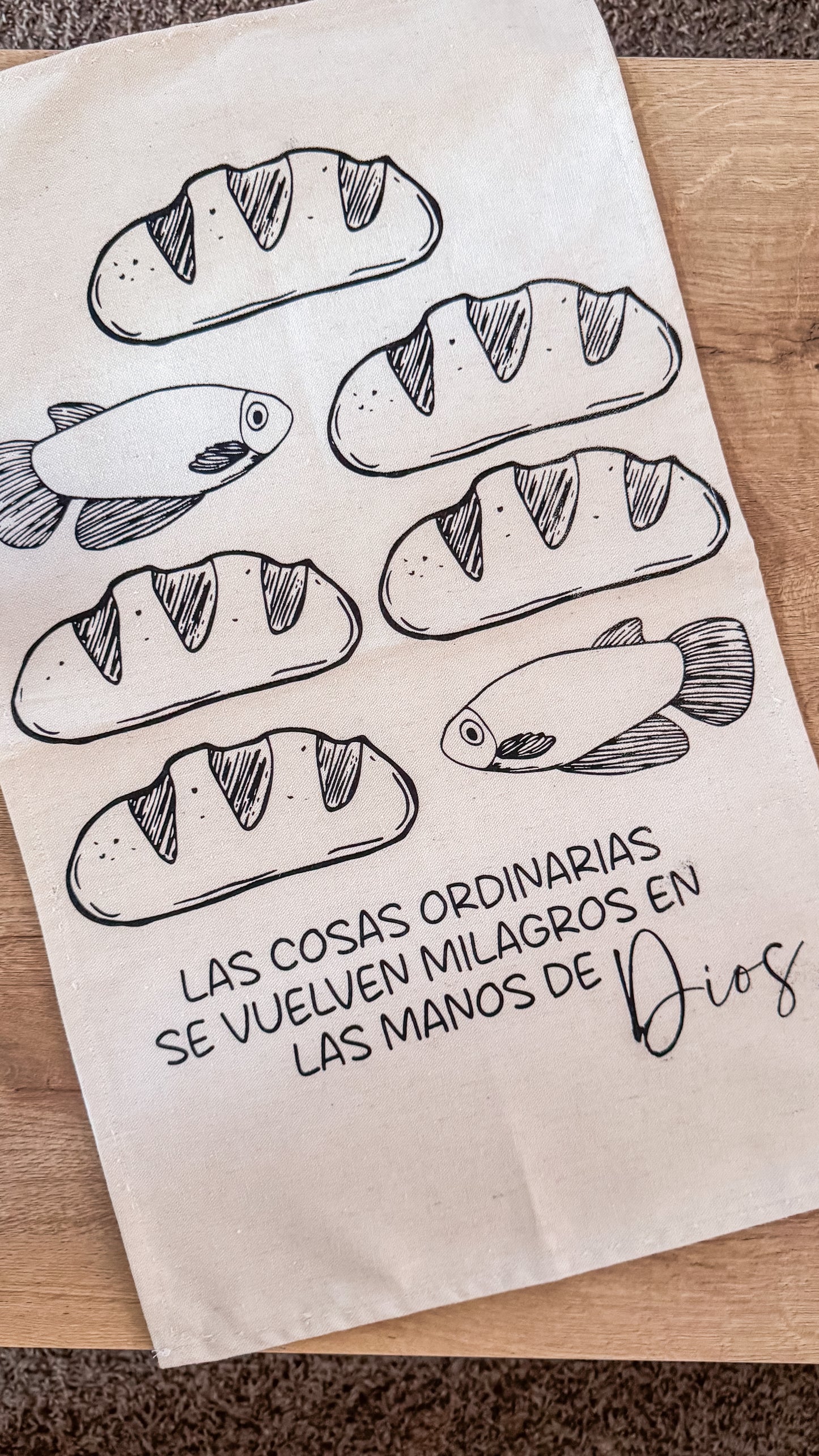 Manta para cocina - Milagros