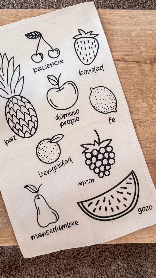 Manta para cocina - frutos