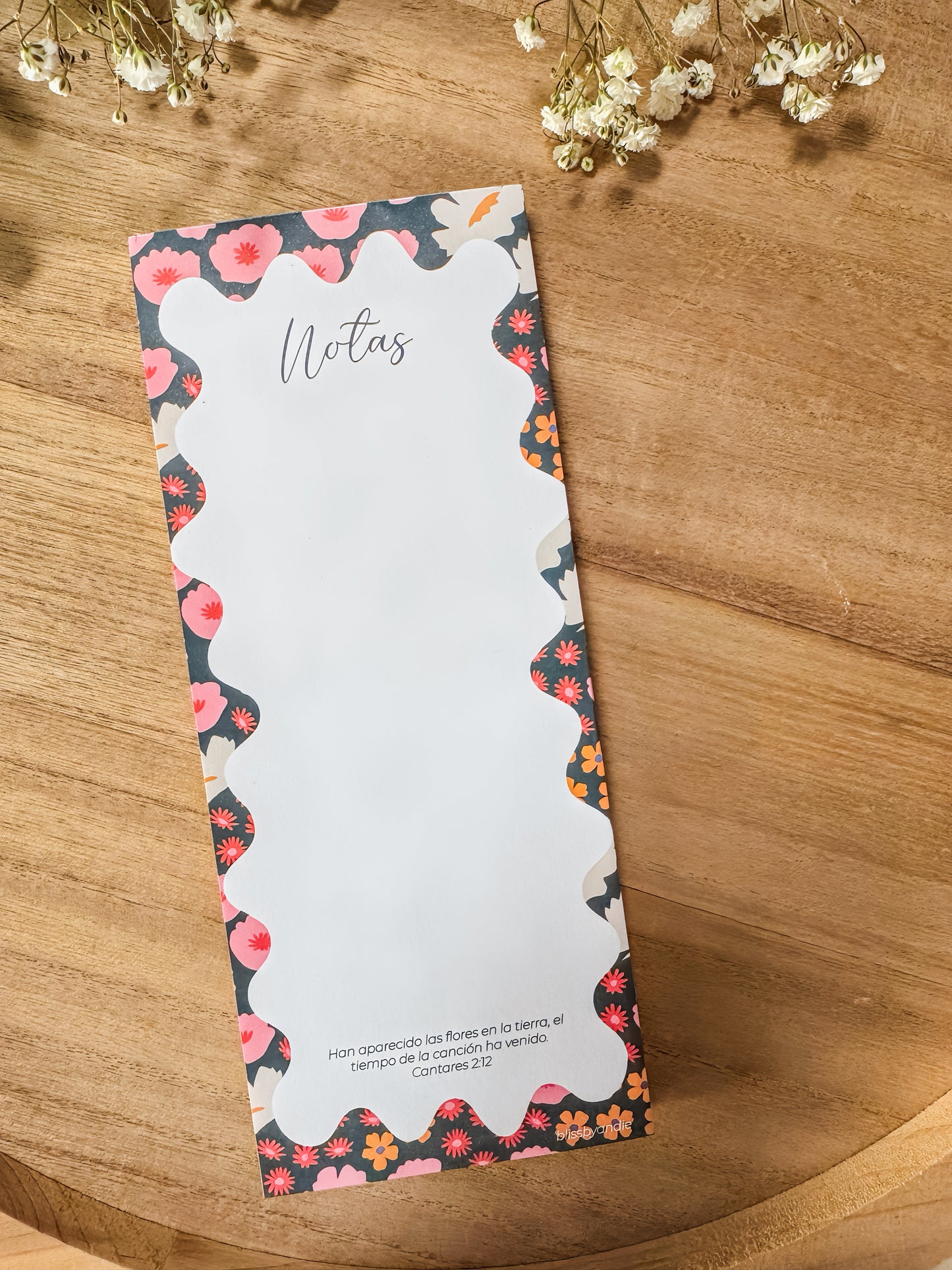 Block de Notas (con imán) Cantares 2:12